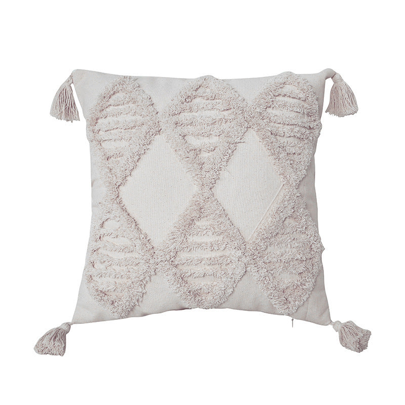 Throw Pillow Moroccan Cushion Sofa Cushion (Cover)