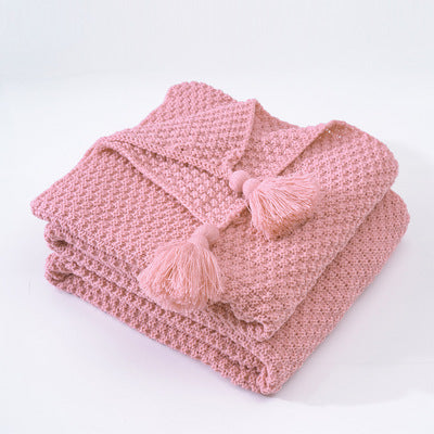 Belle Époque Tassel Knit Blanket