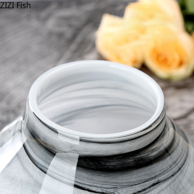 Vase Mist & Marble - Gris