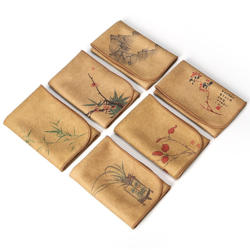Nappe japonaise artisanale - Accessoires pour table à thé