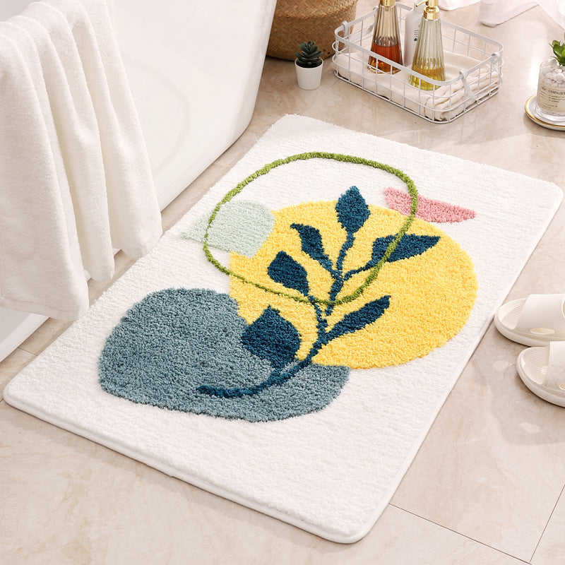 Bathroom Plush Haven Anti-Slip Carpet