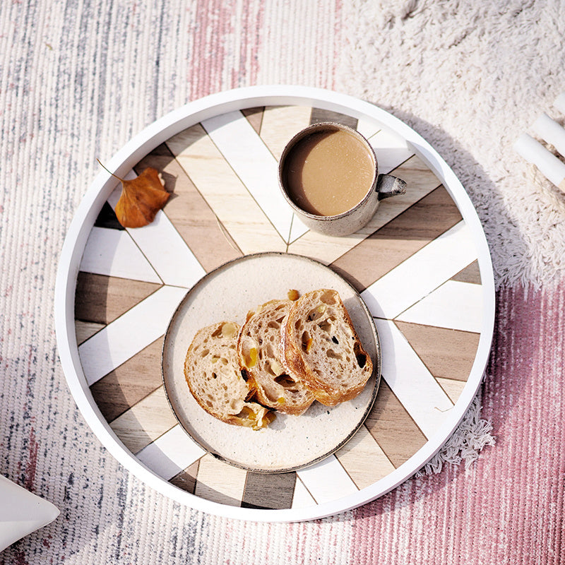 Belle Époque Wooden Fruit Tray