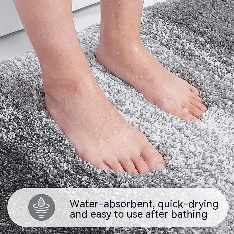 LuxEase Ultra-Absorbent Non-Slip Bath Mat