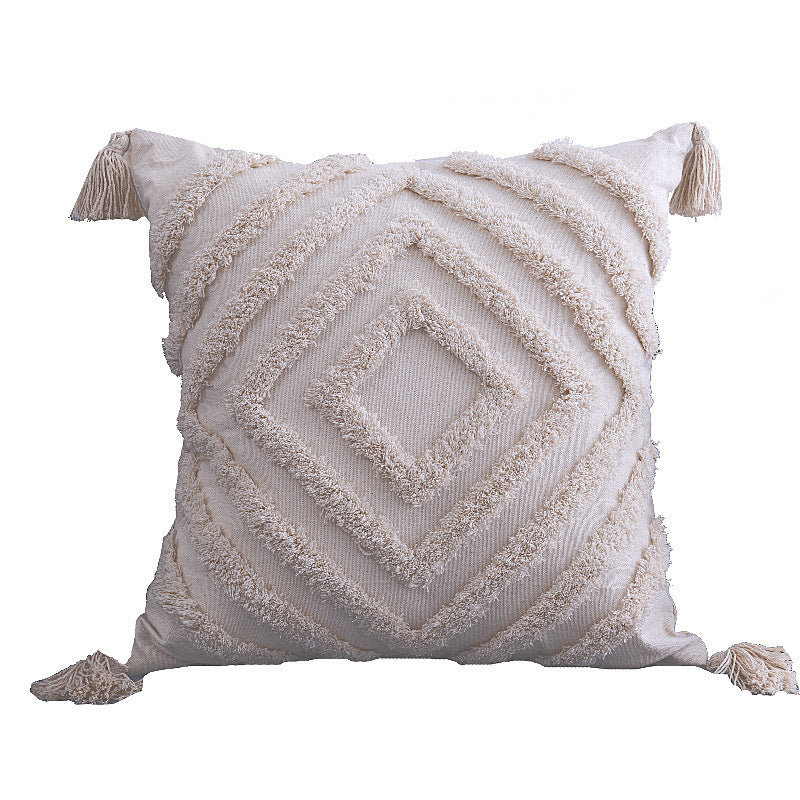 Throw Pillow Moroccan Cushion Sofa Cushion (Cover)