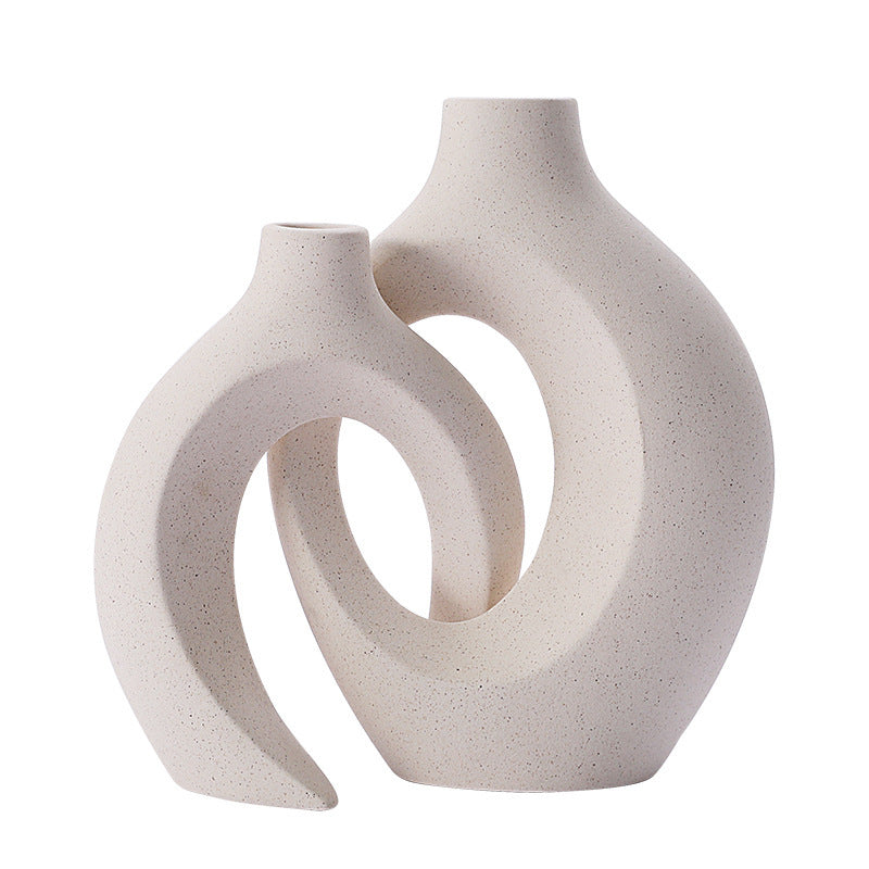 Aurora Elegance Ceramic Vase