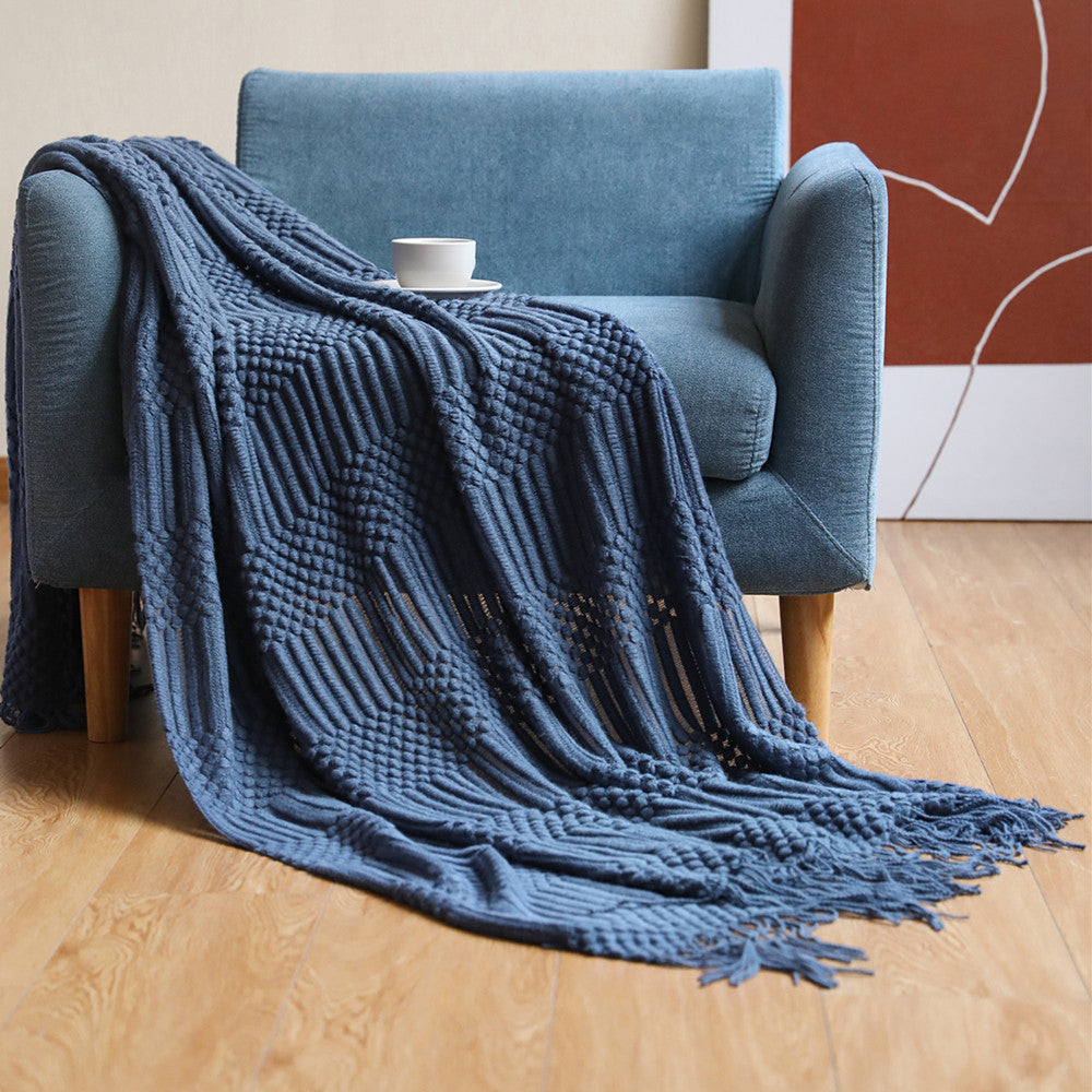 Chic Étoile Knitted Bed Runner Blanket