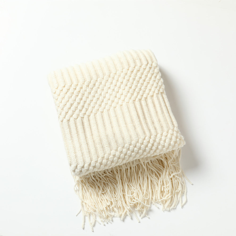 Chic Étoile Knitted Bed Runner Blanket