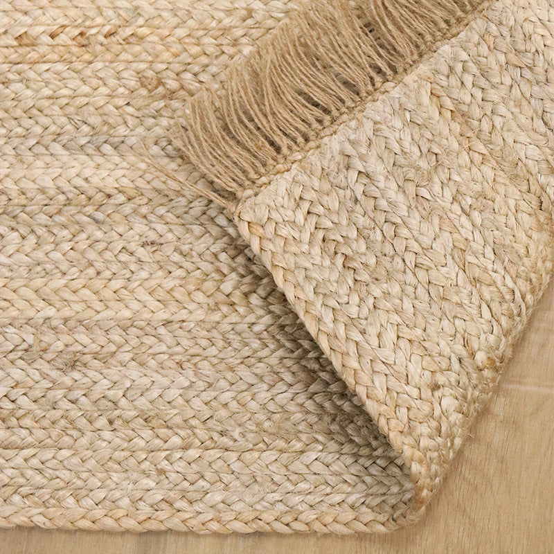 Natural Hand-woven Regal Jute Rug