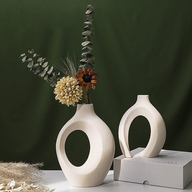 Aurora Elegance Ceramic Vase