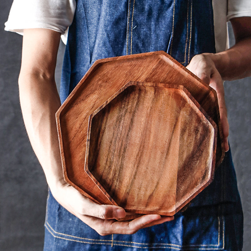 Artisan Chic Irregular Wood Tray