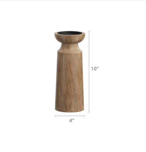 Elysian Heritage Wooden Candleholder