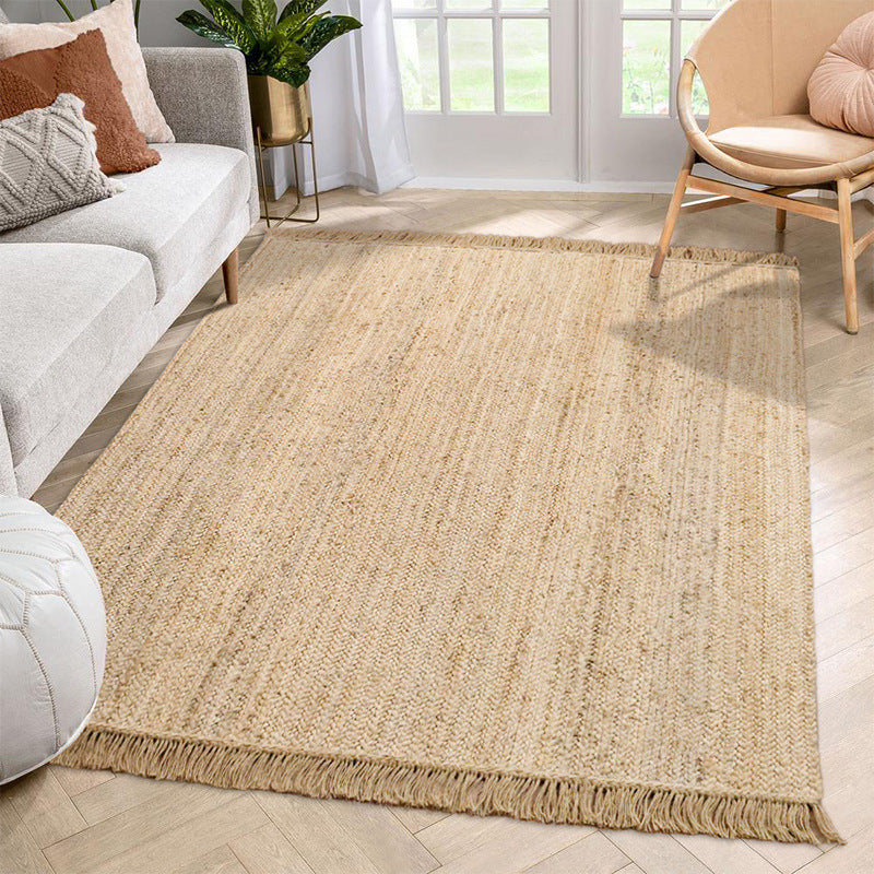 Natural Hand-woven Regal Jute Rug