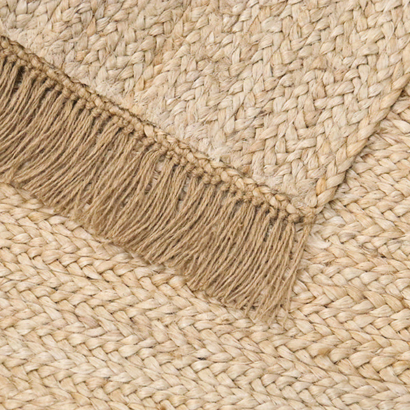 Natural Hand-woven Regal Jute Rug