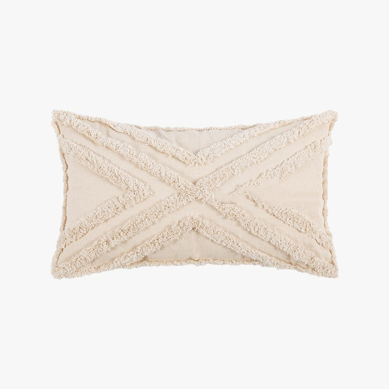 Luxe Tassel Tufted Pillow