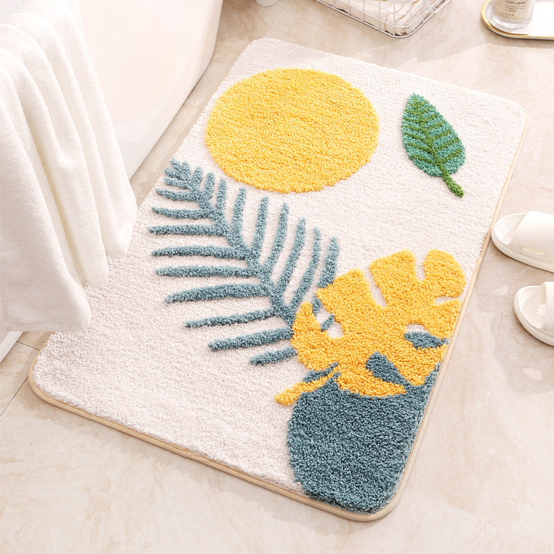 Bathroom Plush Haven Anti-Slip Carpet