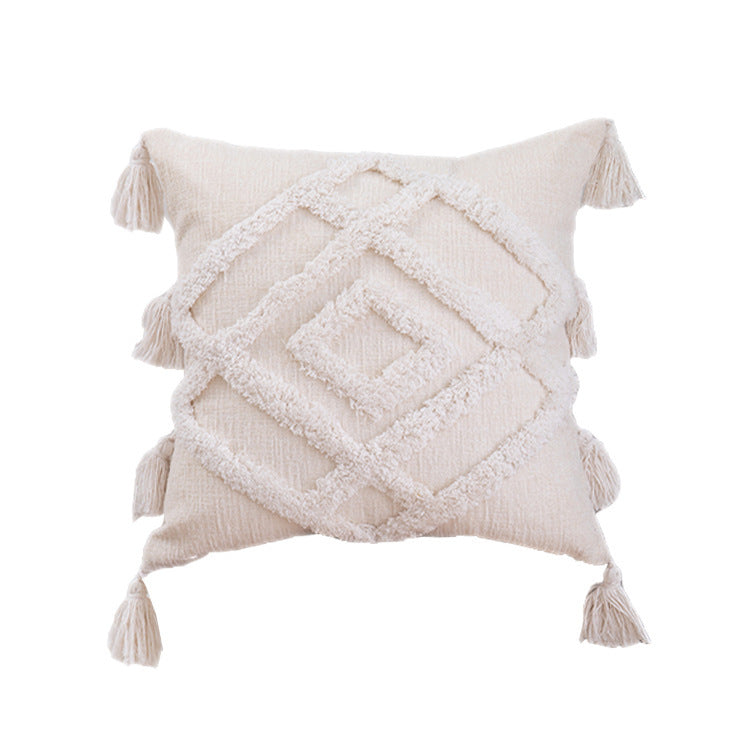 Élégance Tufted Cushion Cover