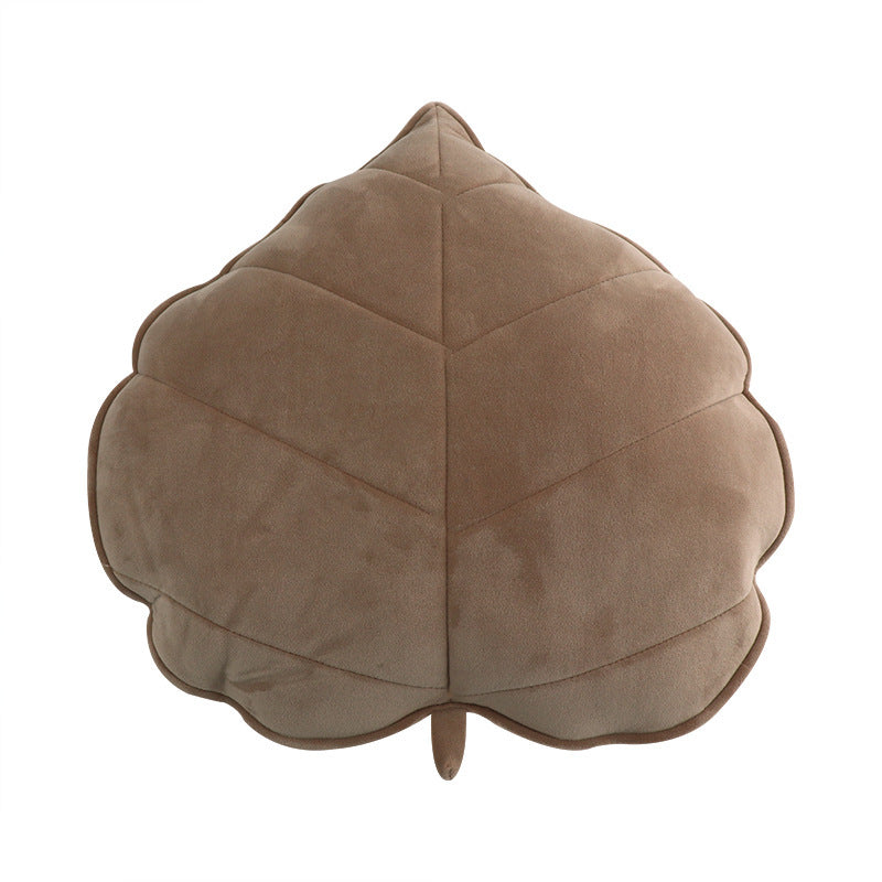 Sweet Heart Leaf Accent Pillow