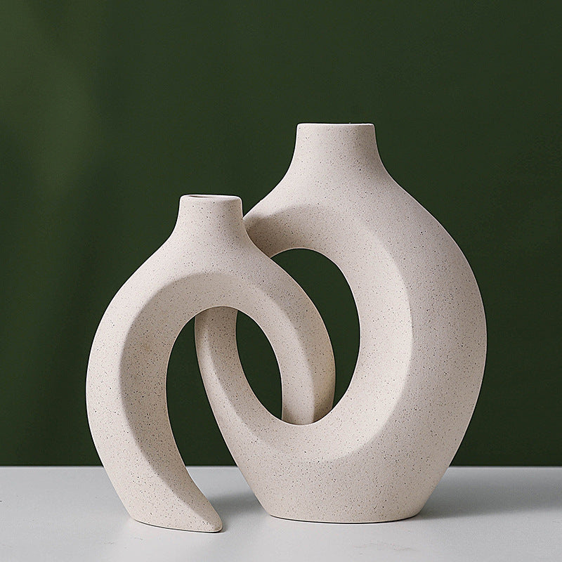 Aurora Elegance Ceramic Vase